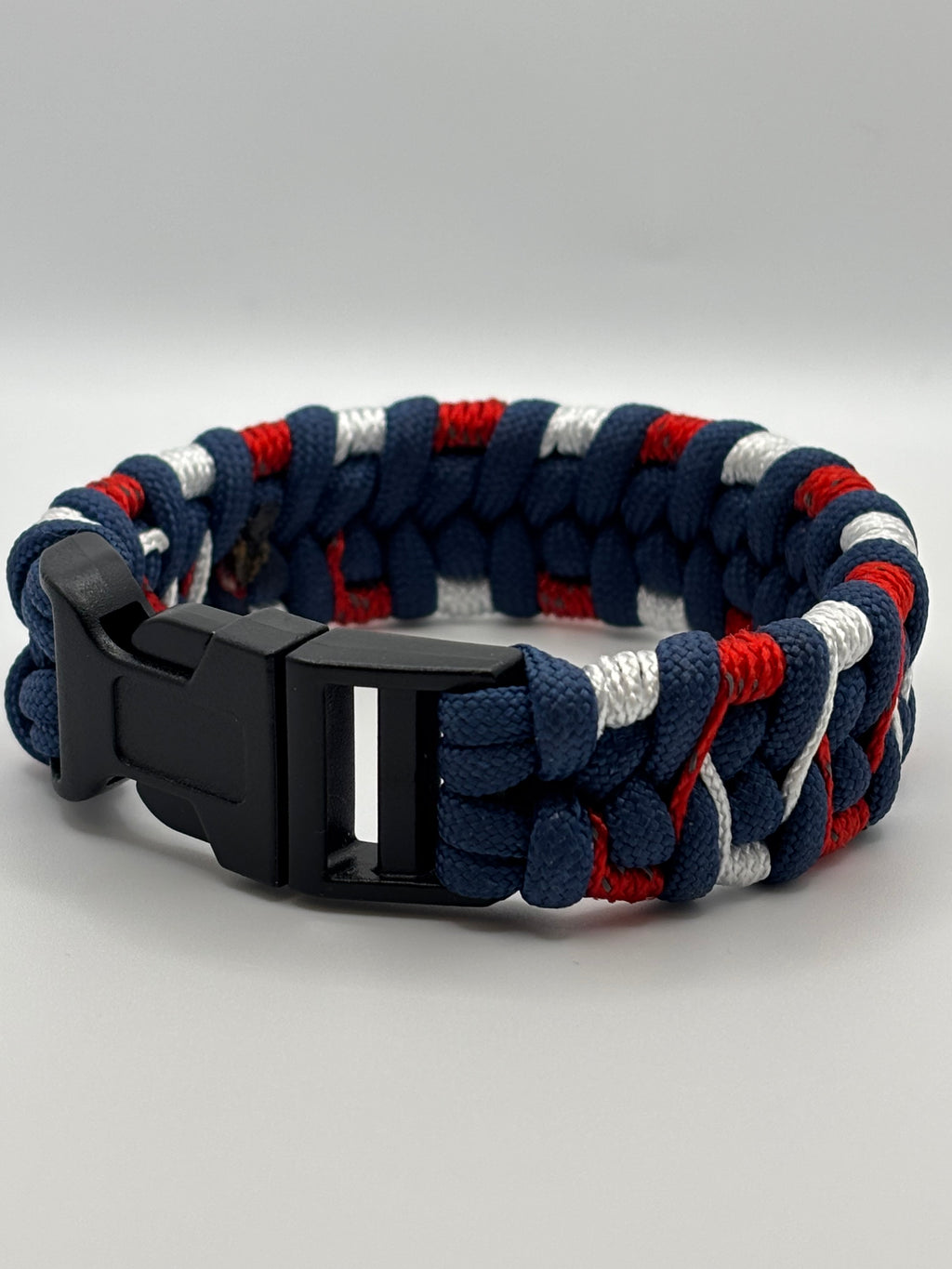 Handmade Stitched Fishtail Belly Paracord Bracelet image 1