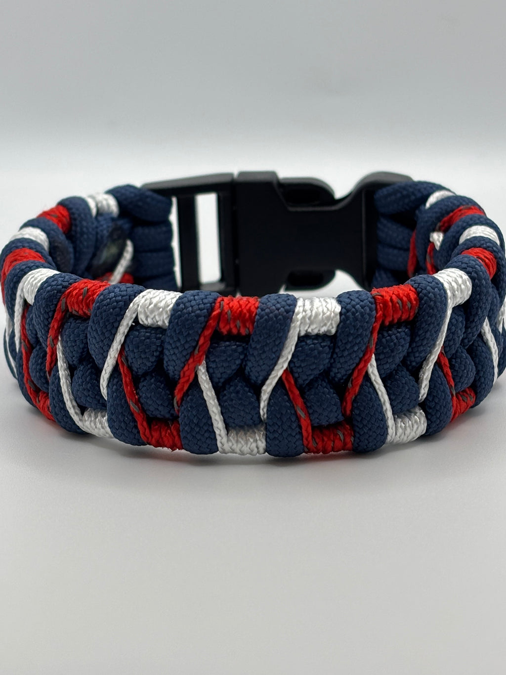 Handmade Stitched Fishtail Belly Paracord Bracelet image 0