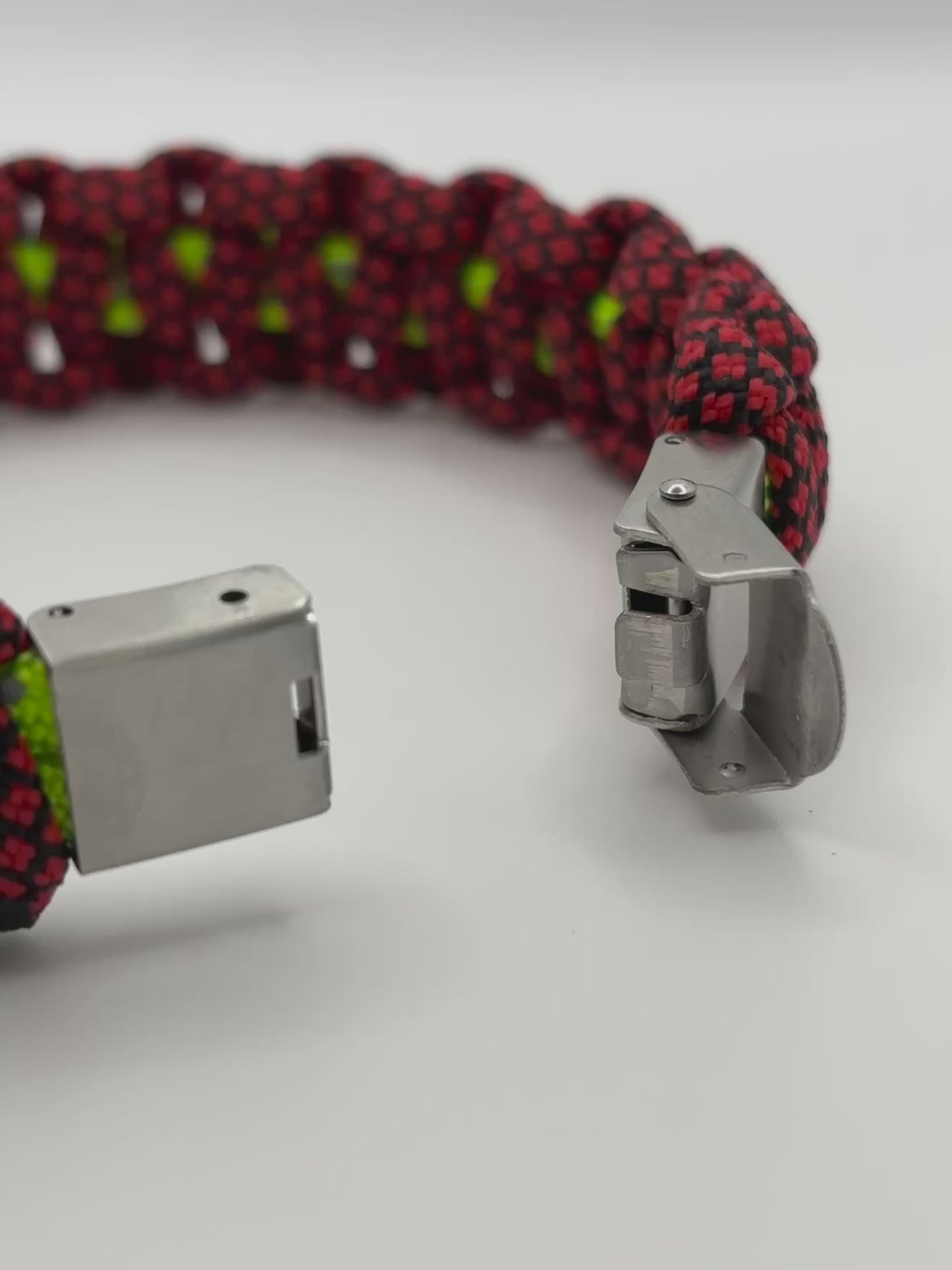 Handmade Solomon Knot Paracord Bracelet